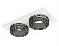 Ambrella Комплект встраиваемого светильника XC7635021 SWH/BK белый песок/тонированный MR16 GU5.3 (C7635, N7192) XC7635021