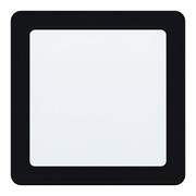 Eglo 99188 Светодиодный встраиваемый cветильник FUEVA 5, 10,5W (LED), 117х117, ET26, 1350lm, 4000K, сталь, черный 99188