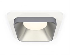 Ambrella Комплект встраиваемого светильника XC7901003 SWH/SSL белый песок/серебро песок MR16 GU5.3 (C7901, N7703) XC7901003