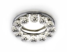 Ambrella Встраиваемый точечный светильник K203 CL/CH хром/прозрачный K203 CL/CH