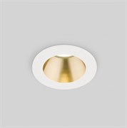 Elektrostandard 25023/LED / Встраиваемый светильник 7W 4200K WH/SB белый/бронза a056771