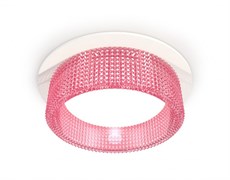 Ambrella Комплект встраиваемого светильника XC8050032 SWH/PI белый песок/розовый GX53 (C8050, N8486) XC8050032