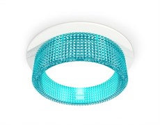 Ambrella Комплект встраиваемого светильника XC8050033 SWH/BL белый песок/голубой GX53 (C8050, N8488) XC8050033