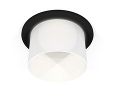 Ambrella Комплект встраиваемого светильника с акрилом XC6513067 SBK/FR черный песок/белый матовый MR16 GU5.3 (C6513, N6252) XC6513067