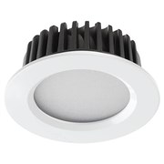 Novotech 357600 NT18 036 белый Встраиваемый светодиодный светильник 20LED 10W 100-265V DRUM 357600