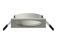 Ambrella Корпус светильника встраиваемый для насадок D70mm C7633 SGR серый песок 92*92*H25mm MR16 GU5.3 C7633
