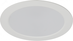 Светильник светодиодный встраиваемый LED 17-12-4K круглый 12Вт 4000К Б0057439 pe718238