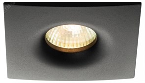 Встраиваемый светильник алюминиевый KL104 BK MR16 GU5.3 черный Б0059794 pe748855