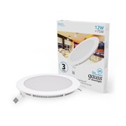 Встраиваемый светильник ультратонкий круглый IP20 12W,170х22, 155, 6500K 990лм 1/20 939111312 pe703795