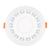 Светильник светодиодный встраиваемый Aurora&Sunset Sparta с изменяемой цветовой температурой и регулируемой мощностью 4х2W 2700-6500 К LED 623-001 pe734374