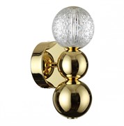 Odeon Light 5008/4WL L-VISION ODL23 419 золотой/прозрачный/металл/акрил Бра LED 4W 4000K 230Лм CRYSTAL 5008/4WL