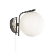 CITILUX CL102314 Томми Хром Матовый+ Белый Светильник Бра CL102314