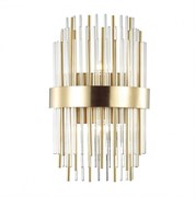 Odeon Light 4639/2W ODL20 423 золотой/металл/стекло Бра G9 2*40W 220V IDA 4639/2W