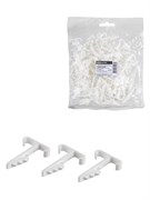 TDM Дюбель-хомут  для плоского кабеля Т-образный  2-12 мм белый (100 шт.) SQ0539-0040