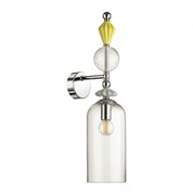 Odeon Light 4893/1WA CLASSIC ODL_EX22 33 хром/раноцветн./керамика/стекло Бра E14 1*40W 4893/1WA BIZET 4893/1WA