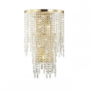 Odeon Light 5028/3W MODERN ODL23 431 золотой/прозрачный металл/хрусталь Бра E14 3*40W CHOKKA 5028/3W