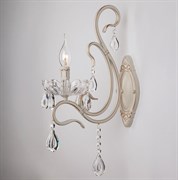 Eurosvet Бра с хрусталем 12205/1 белый 00000059680