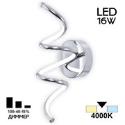 Citilux CL229331 Джемини Хром Бра с диммером LED 4000K CL229331