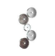 Odeon Light 5416/25WL L-VISION ODL_EX23 11 хром/разноцветный металл/стекло Бра LED 25W 4000K CARAMELLA 5416/25WL