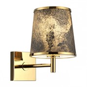 Odeon Light 5064/1W MODERN ODL24 405 античн.бронза/серо-беж./металл/натур.камен."шпон" Бра E27 LED 1*10W BERGI 5064/1W