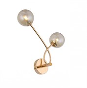 ST LUCE SL435.201.02 Бра  Золото/Коньячный G9 2*28W SL435.201.02