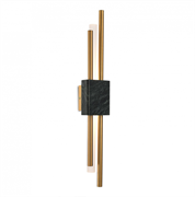 ST LUCE SL6116.361.02 Бра Латунь/Латунь, Зеленый LED 2*3W 3000K SL6116.361.02