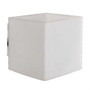 Arte Lamp Cubo Хром/Белый Бра 40W G9 1x400lm A7864AP-1WH
