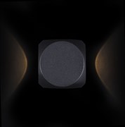 Maytoni Outdoor Bond Street Черный Бра LED 4W 340Лм O015WL-L4B