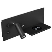 Lightstar 808557 Бра MURO 4W+3W LED LM ЧЕРНЫЙ 3000K 808557