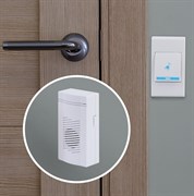 ЭРА Звонок дверной A05 беспроводной, белый Б0053279