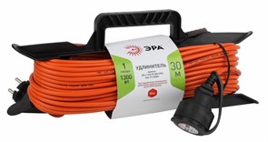 ЭРА UFx-1-2x0.75-30m-IP44 Удлинитель силовой на рамке б/з 1 гн 30м ПВС 2x0.75 Б0046822