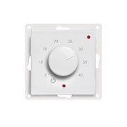 GRANDEKS Терморегулятор ТРk.1 Атлас Дизайн (датчик пола, встр., белый) ТР-03 Атлас Дизайн белый