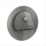 Zamel Светильник RUBI Сталь/Хол.бел. в монт.коробку, 230V AC с датчиком движения 09-226-21