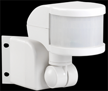 IEK Датчик движения ДД 018В белый, макс. нагрузка 1100Вт, угол обзора 270град., дальность 12м, IP44 LDD10-018B-1100-001