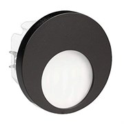 Zamel Светильник MUNA Чёрный/Нейтр.бел. в монт.коробку, 230V AC с датчиком движения 02-226-67