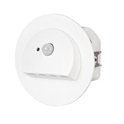 Zamel Светильник RUBI Белый/Хол.бел. в монт.коробку, 230V AC с датчиком движения 09-226-51