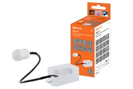 TDM Датчик движения  скрытый ДДСк-01 800Вт, 5сек/8мин, 6м, 10/2000лк, 120(сбоку)+360(сверху)гр, IP20/IP44 SQ0324-0022