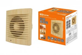 TDM Вентилятор бытовой настенный, 100 С ЭКО" (сосна)" SQ1807-0101