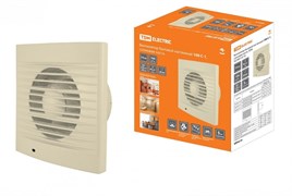 TDM Вентилятор бытовой настенный 100 С-1, слоновая кость SQ1807-0110