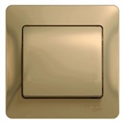 Glossa Титан Выключатель 1-клавишный, сх.1 (в сборе с рамкой) Glossa Титан Выключатель 1-клавишный, сх.1 (в сборе с рамкой)