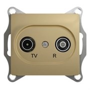 GLOSSA TV-R РОЗЕТКА одиночная 1DB, ТИТАН GLOSSA TV-R РОЗЕТКА одиночная 1DB, ТИТАН