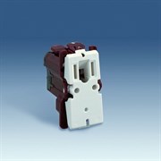 Simon 82 Centr. Выключатель двухполюсный с контрольной подсветкой, 16А 250В,Централизация
