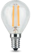 Gauss Лампа Filament Шар 5W 450lm 4100К Е14 LED 105801205