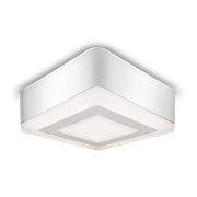 Gauss Светильник Backlight накладной BL222 Квадрат. Акрил, 6+3W, LED 3000K, 145*145, BL222