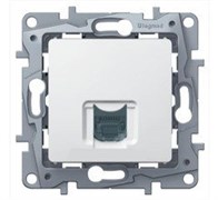 Legrand Etika белый розетка комп (RJ45) одинарная 5 категория  UTP 672241