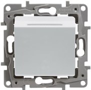 Legrand Etika белый выключатель карточный с выдержкой времени, с подсветкой 672293