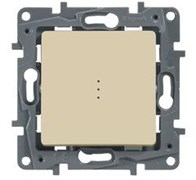 Legrand Etika слоновая кость выключатель 1-клавишный с подсветкой, 10А, Винтовые клеммы 672303