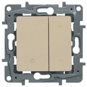 Legrand Etika слоновая кость светорегулятор нажимной, 400Вт 672318