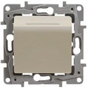 Legrand Etika слоновая кость выключатель карточный с выдержкой времени, с подсветкой 672393