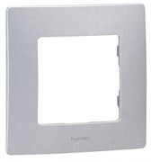 Legrand Etika алюминий рамка 2-ая 672552